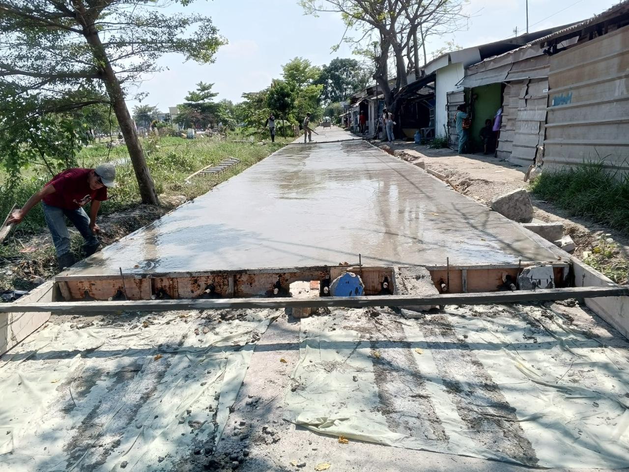Proyek Pengecoran Jalan